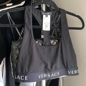 Versace sport bra